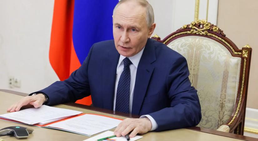 Vlagyimir Putyin: Oroszország erővel éri el ukrajnai céljait, ha Kijev nem köt békét