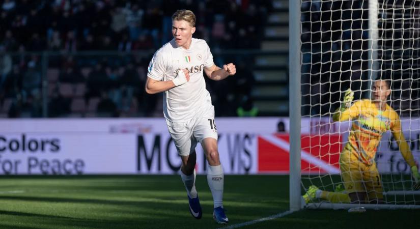Serie A: Höjlund duplájával nápolyi siker Cremonában