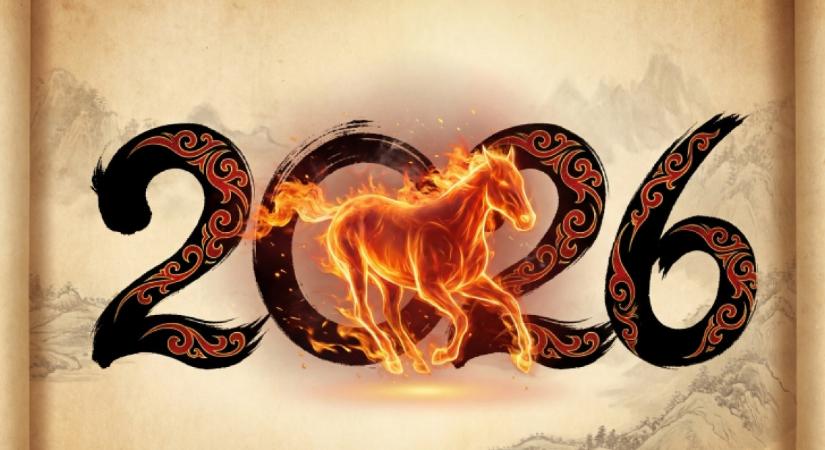 Itt a nagy 2026-os kínai horoszkóp: ők lesznek a legpechesebbek és a legszerencsésebbek a Tűz Ló évében