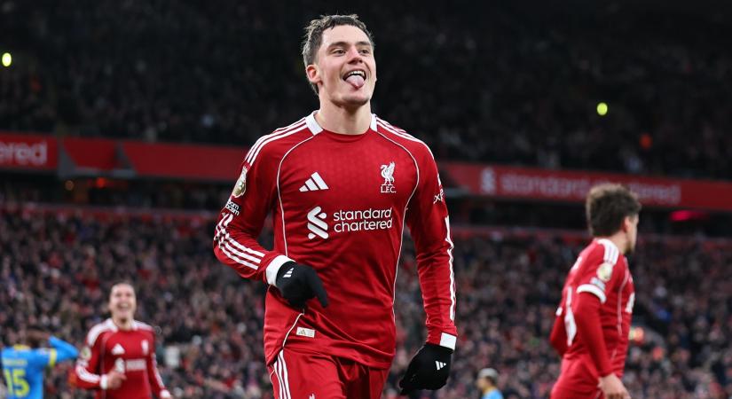 Florian Wirtz megszólalt első liverpooli találata után