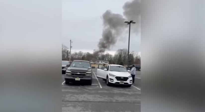 A levegőben ütközött össze két helikopter