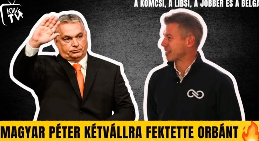 Magyar Péter két vállra fektette Orbánt