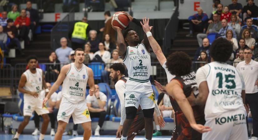 Óriásit harcolt, de kikapott a kaposvári kosárlabdacsapat a bajnoktól