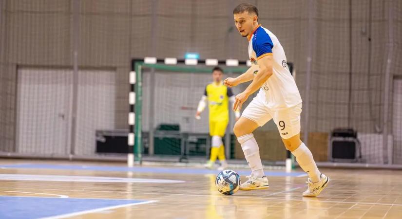 Férfi futsal NB I: már hét másodperc után betalált, háromgólos győzelmet aratott a Nyíregyháza