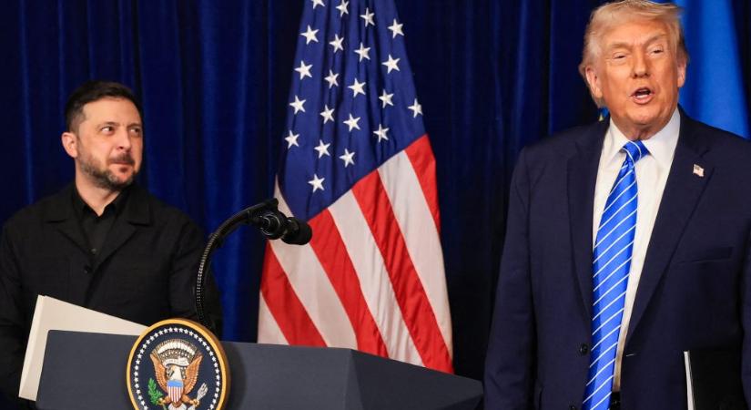 Nem úgy tűnik, hogy áttörés született Trump és Zelenszkij találkozóján