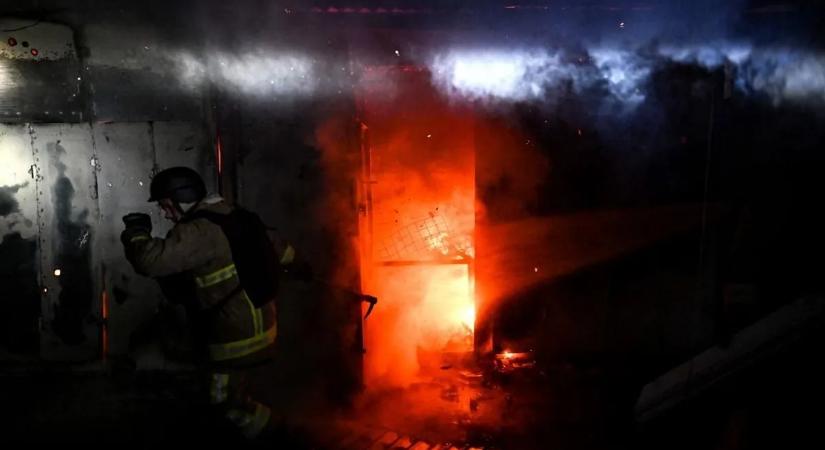 Robbanások rázták meg az orosz repülőteret – videó