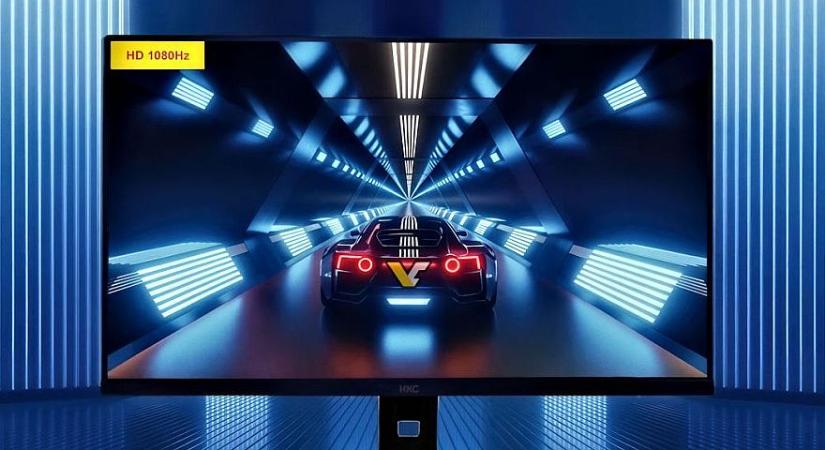 Elképesztő, 1080 Hz-es frissítési rátájú monitort jelentett be a HKC