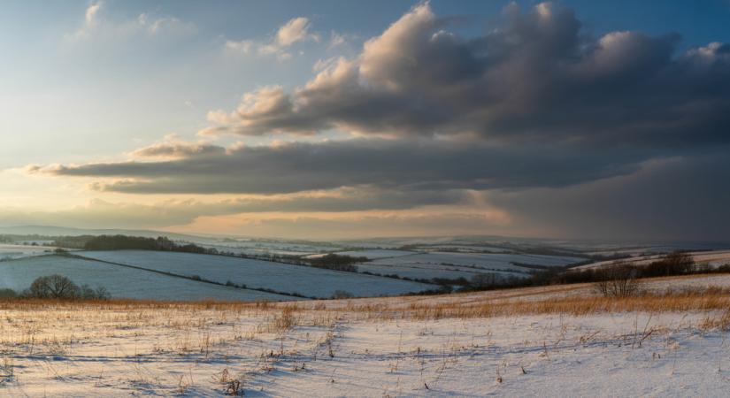 Dermesztő fordulat jön az időjárásban a héten: hózáporokkal érkezik a hidegfront Magyarországra