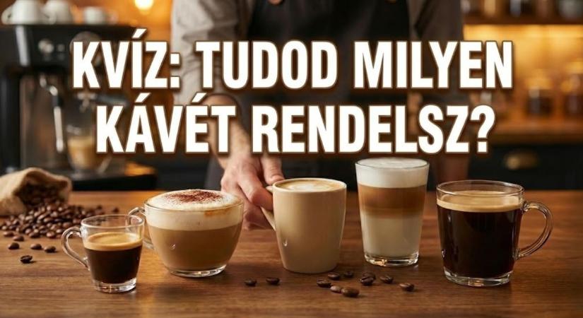 Kávé kvíz: Espresso vagy Ristretto? Most kiderül, mennyire vagy jó a kávék terén!
