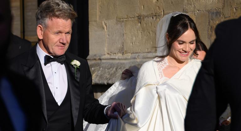 Botrányba fulladt Gordon Ramsay lányának esküvője