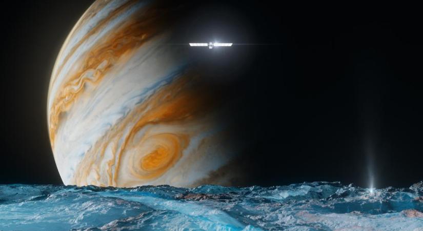 Annyira vastag jégréteg fedi a Jupiter Europa holdjának óceánját, hogy nehéz lesz életet találni benne
