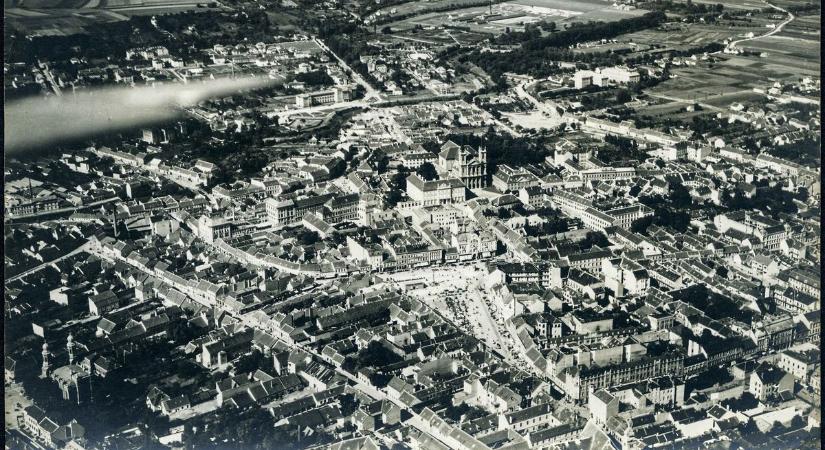 Szombathely, ahogy még nem láttad: különleges felvétel került elő az 1930-as évekből