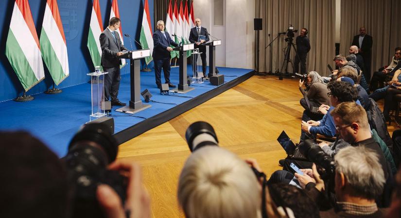 „Kérdés nem marad válasz nélkül” – Orbán Viktor nemzetközi sajtótájékoztatót tart 2026. január 5-én