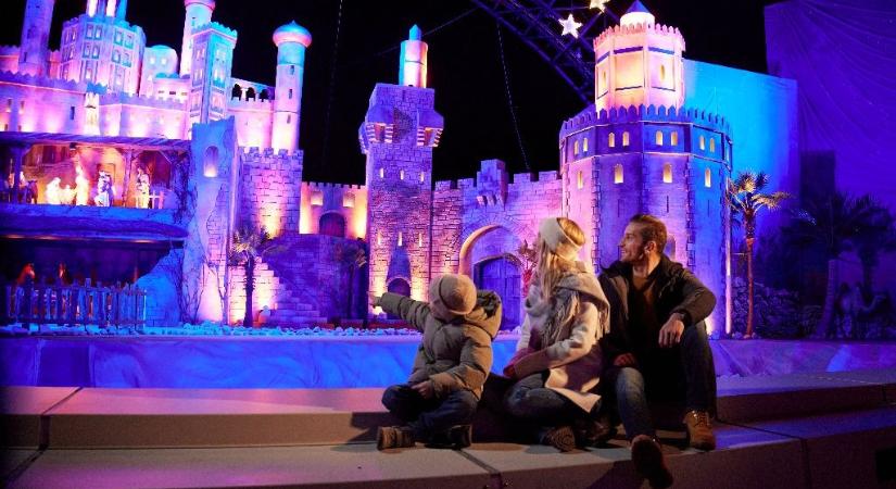 Fénybe borult Betlehem a Fertő-tónál – Téli csodavilág Mörbischben, ahol a karácsonyi történet életre kel