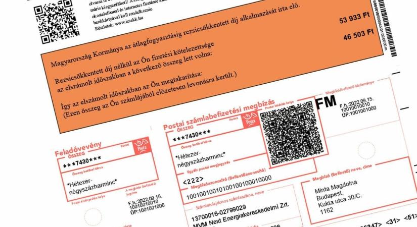 A magyar családok rezsivédelmét a kormány jövőre is fenntartja