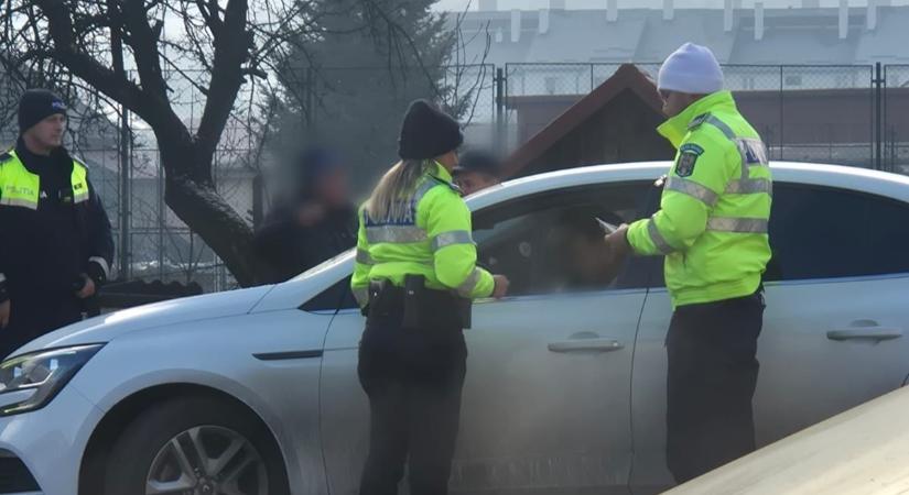 Ittas vezetőket és gyorshajtókat fogtak az ünnepek alatt Hargita megyében