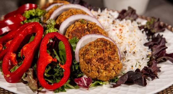 Falafel grillen