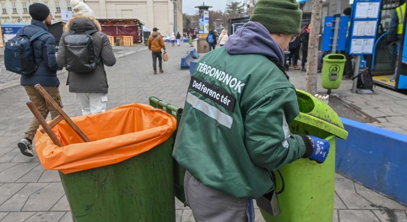 Hat budapesti téren már térgondnokok vigyázzák a rendet