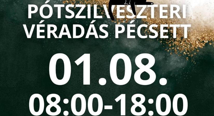 Véradással indulhat az új esztendő