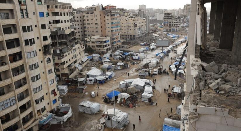 Extrém időjárás nehezíti tovább az életet Gázában