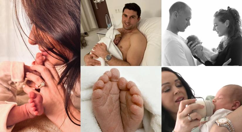Baby boom a magyar sztárvilágban: 8 tüneményes baba, aki 2025-ben született