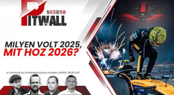 Pitwall: Milyen volt 2025, mit hoz 2026?