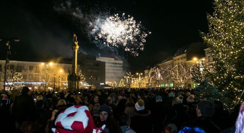 Szilveszter a szombathelyi Fő téren: itt a teljes program