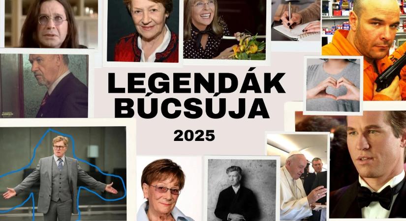 Akik 2025-ben távoztak – legendák, akik örökre velünk maradnak