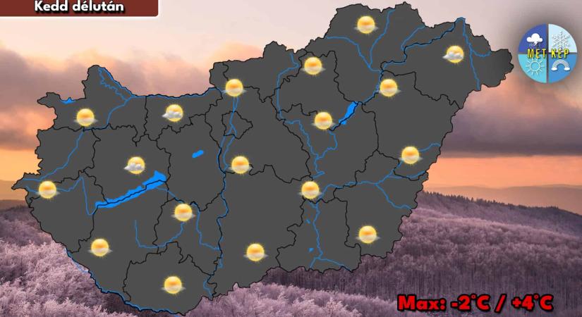 Kedden is szeles lesz az idő, egy-egy futó hózáporral