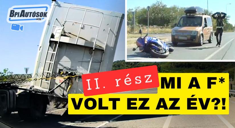 Egy év őrület: 2025 legdurvább dashcam pillanatai  BpiAutósok (2. rész)