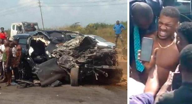 Anthony Joshua megúszta a súlyos balesetet