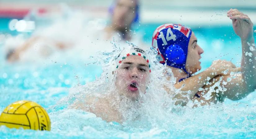 A férfi vízilabda-válogatott kikapott a horvátoktól a rotterdami felkészülési tornán