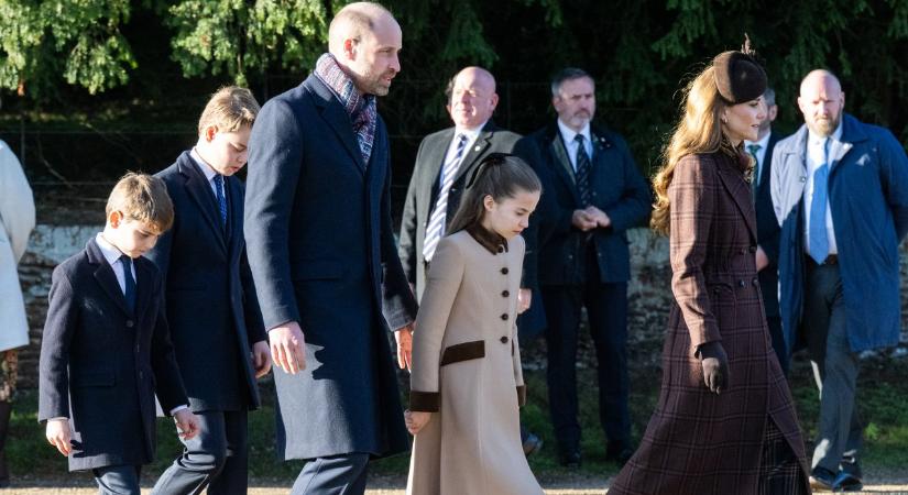 Mini Erzsébet vagy inkább Vilmos lánya? Megosztotta az internetet Sarolta hercegnő karácsonyi megjelenése