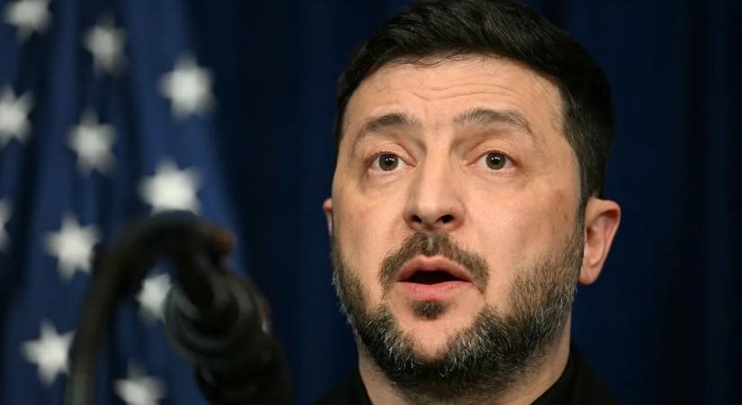 Zelenszkij letagadta a támadást Putyin rezidenciája ellen