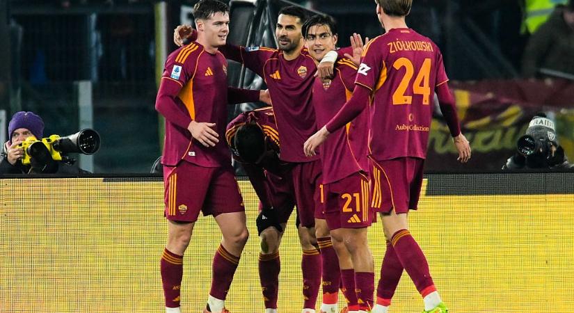 Serie A: magabiztos győzelemmel zárta az évet az AS Roma! – videóval