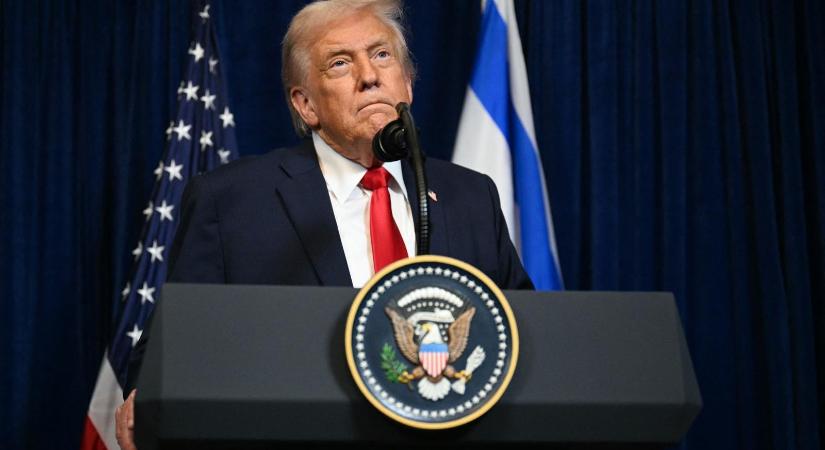 „Tudjuk, hová mennek és mit csinálnak” – Iránnak és a Hamásznak is üzent Donald Trump, miután Benjámin Netanjahut fogadta