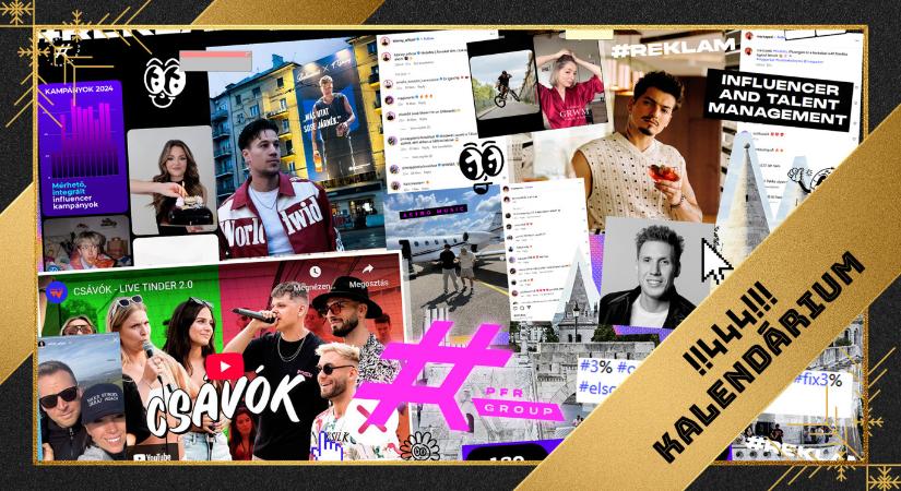 444 kalendárium #30: Bemutattuk, hogyan nyomul a NER-közeli influenszerügynökség