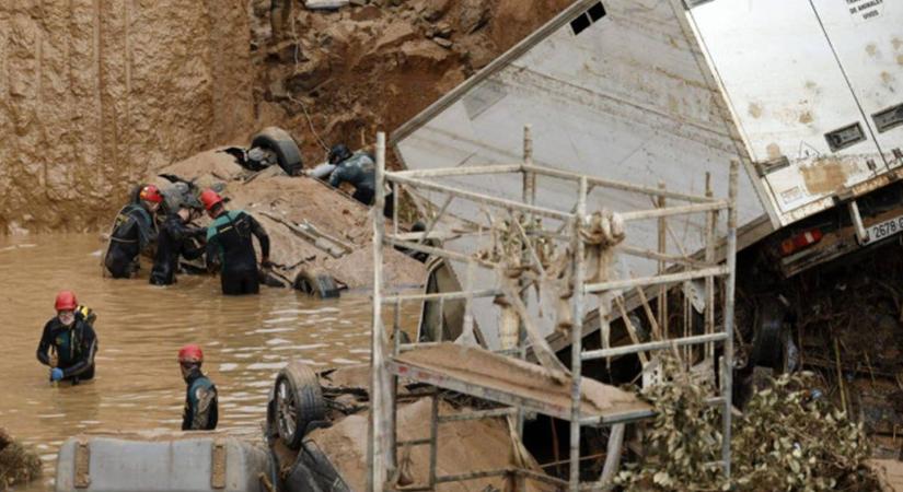 Többen meghaltak Dél-Spanyolországban a heves esők által okozott árvízben