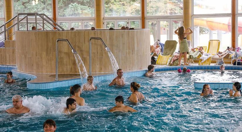 Téli szünetben csúcsra járnak a vasi fürdők