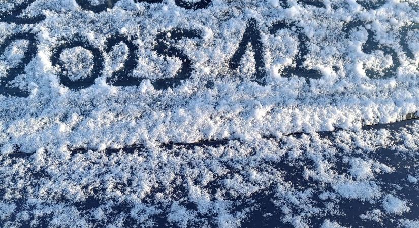 Fehér paplanba öltözött Komárom-Esztergom - újévkor jöhet a legtöbb hó