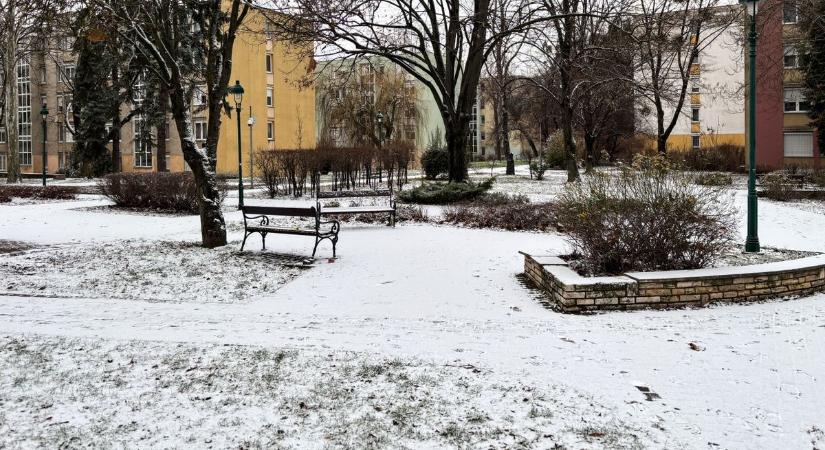 Jön a többnapos havazás, itt várható hó és kemény mínuszok  Fotók, videók