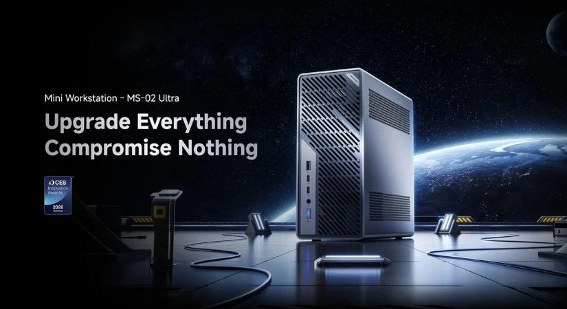 Hálózati sebességre gyúrt a Minisforum új mini-munkaállomása