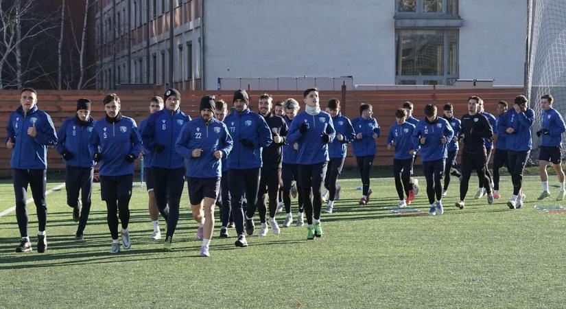 Szinte még le se ért a bejgli, már edzésbe is állt a Misleny