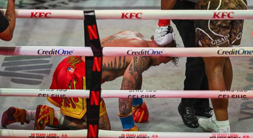 Jake Paul újabb hatalmas pofont kapott Anthony Joshuától