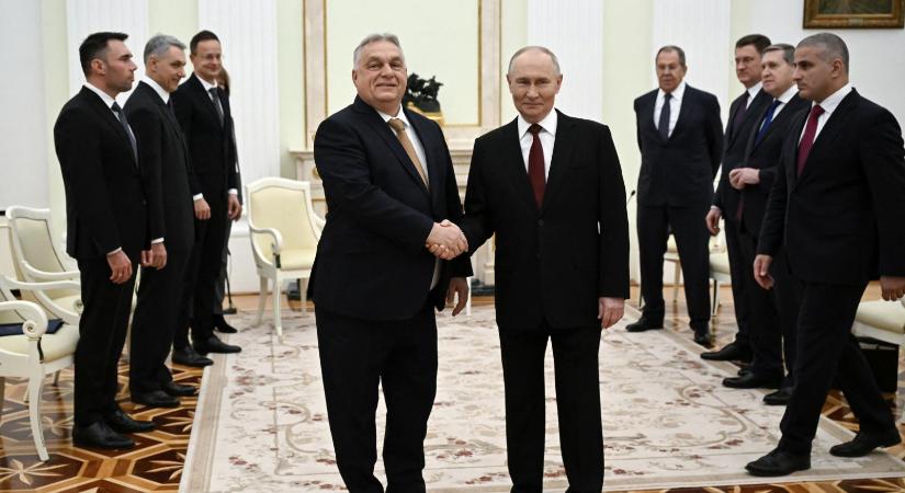 Donald Trump, Aleksandar Vučić és Kim Dzsongun mellett Orbán Viktor is megkapta Vlagyimir Putyin újévi üdvözletét