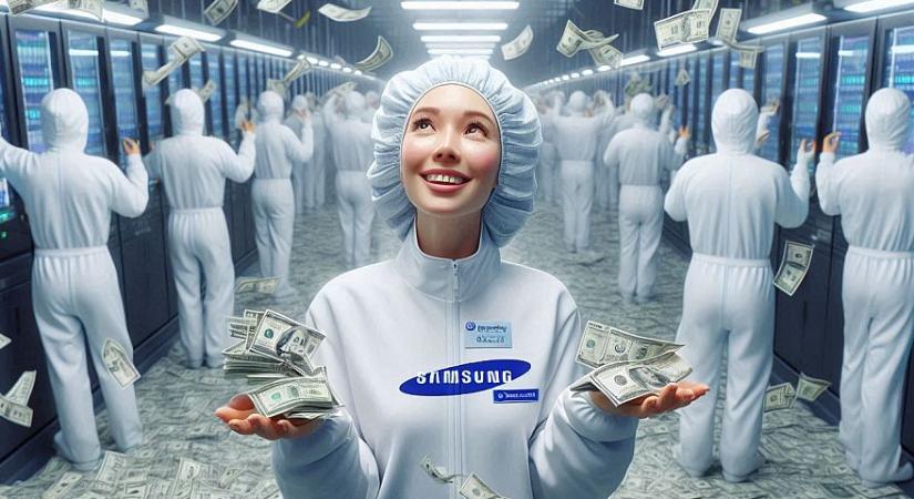 Annyira rommá keresi magát a Samsung a RAM árakon, hogy fél évnyi bónuszt ad dolgozóinak