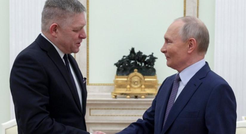 Putyin újévi üzenetet küldött Ficónak és Orbánnak is, a nyugati vezetők többsége kimaradt