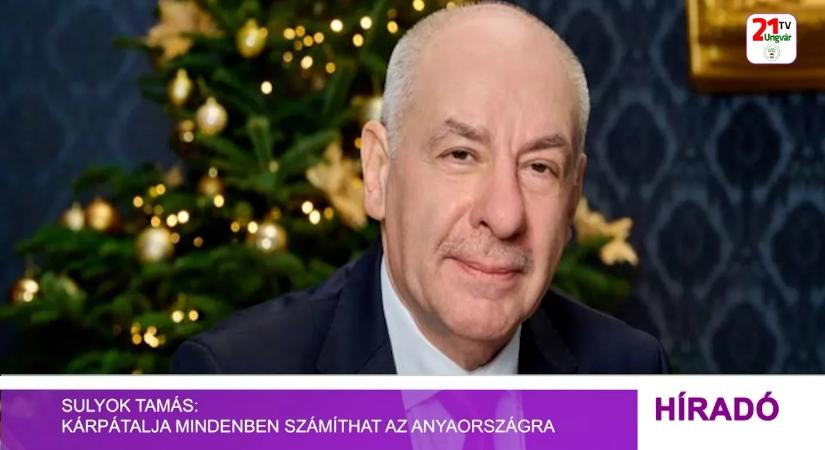 Sulyok Tamás: Kárpátalja mindenben számíthat az anyaországra (videó)