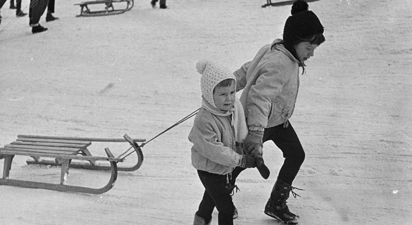 Fehér csend a város felett – emlékszel még a régi telekre? Fotók