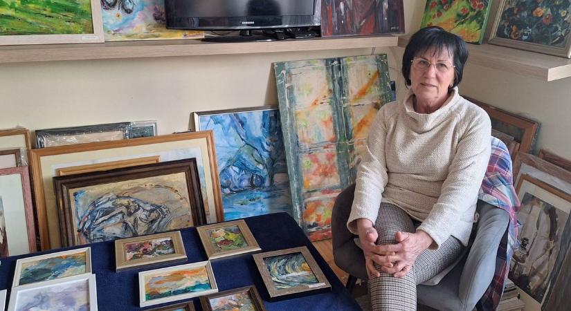 XIV. Leó pápa egy kisteleki festő képét kapja ajándékba a betlehemezőktől